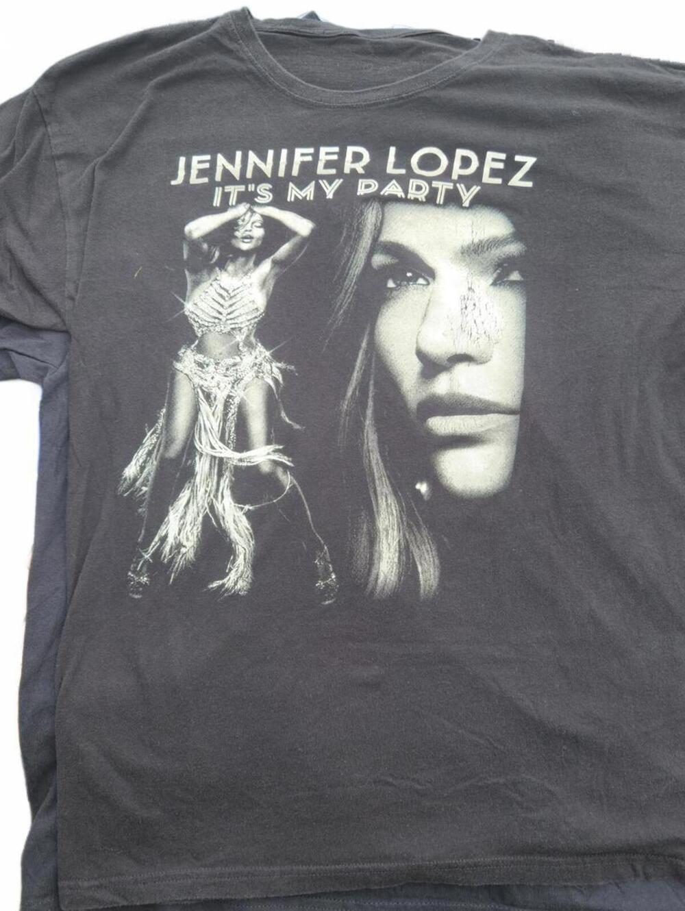 Jennifer Lopez 2019 It's My Party Tour Promo Concert T Shirt Women's Size Large